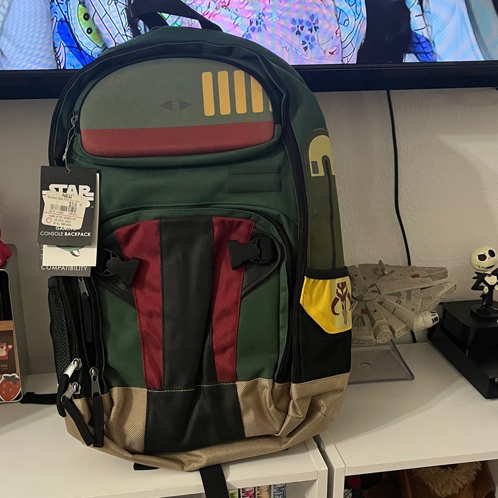 Star Wars Boba Fett Multicolor Backpack